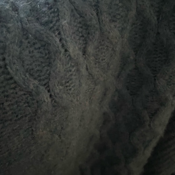 Black Tape Cable Knit Cardigan in Light Teal - 1X NWTS! - Picture 4 of 4